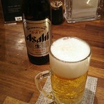 和牛 まつした - ●お任せ160g 8500＋追加単品(ﾗﾑｼﾝ100ｇ 3300＋ﾎﾙﾉﾝ500)＋小瓶ﾋﾞｰﾙ680+生ﾋﾞｰﾙ780＋SW5000=18,760円 2019年05月