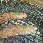 和牛 まつした - ●お任せ160g 8500＋追加単品(ﾗﾑｼﾝ100ｇ 3300＋ﾎﾙﾉﾝ500)＋小瓶ﾋﾞｰﾙ680+生ﾋﾞｰﾙ780＋SW5000=18,760円 2019年05月