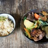 cafe wasugazen  - 料理写真:タケノコご飯に、旬菜のおかず