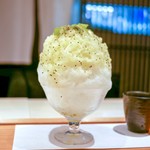緋毬 - ☆キウィフルーツのかき氷 820円