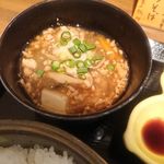 はせ川 - ランチの煮物（大根・豆腐そぼろあんかけ）