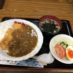 かつ亭 - 料理写真:カツカレー全景