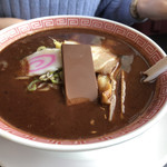 幸楽苑 - チョコレートらーめんアップ