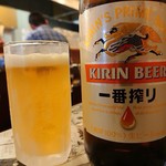 らーめん 紫龍 - 2019年5月　瓶ビール
