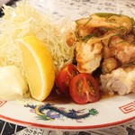 らーめん 紫龍 - 2019年5月　油淋鶏