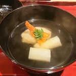 銀座 しのはら - 椀は毛蟹真丈