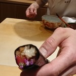 銀座 しのはら - 鮪とベッタラ巻