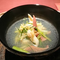 赤坂 渡なべ - 北寄貝の沢煮椀