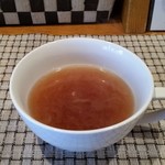 Youshoku Hachitsubotei - オニオンスープ。美味しいです。量もたっぷり。
