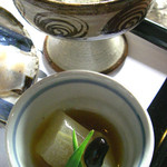 名代五目めし 四季乃舎 - 季節の小鉢（冬瓜）