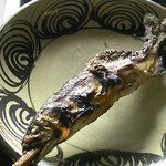 名代五目めし 四季乃舎 - 鮎の榾火（ほたび）焼き