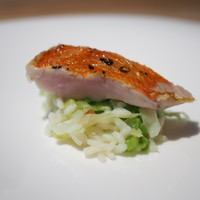 bb9 - 千葉の金目鯛、そのお出汁で炊いたお米と春キャベツ