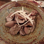 Wa Toyoda - 若鶏のレバーと砂肝の甘辛煮￥500