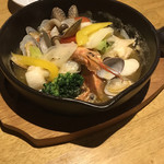 Tanimachi Baru Rigaru - 野菜たっぷりアヒージョ