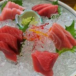 だんじり - マグロの刺身盛り合わせ