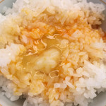 なか卯 - 玉子かけごはん ( ´θ｀) 熱くてほこっとしたのはないのかな