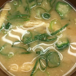 なか卯 - 味噌汁 ( ´θ｀)