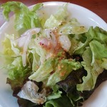アルバトロス - 本日のランチ（サラダ）