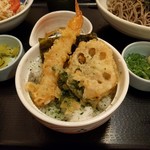 和食さと - ノリ塩天丼