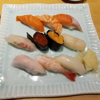 おたる政寿司 ぜん庵 - サーモン大好き+貫握りセット
