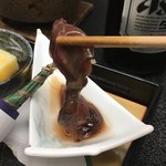 かんぽの宿　富山 - ホタルイカ沖漬け。

刺身よりもホタルイカは沖漬けと釜茹でが美味いね。


