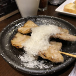 やきとんダイニング BALTON - 白いのはパルメザンチーズ