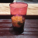 お料理 佐藤 - 海の葡萄と山の葡萄