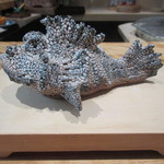 お料理 佐藤 - オコゼのオブジェ