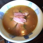 青龍居 - 有馬（鴨肉）ラーメン　1300円