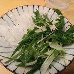 みつ星製麺所 - 青ネギ玉ネギトッピング