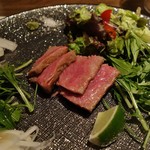 フレンチ割烹 宿 - 黒毛和牛サーロイン（メイン②）