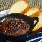 charred chicken liver pate