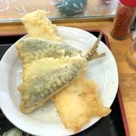小峰 - イカ天130円、アジ天130円