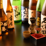 HAJIME - 定番の焼酎や地元の球磨・天草の焼酎、こだわりの日本酒が勢揃い