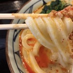 丸亀製麺 - うどんも冷たいからツルツルのシコシコ♡