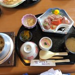 べべ貝の釜飯付き刺身定食 By しぇりたん よふきや 一畑口 割烹 小料理 食べログ べべ貝の釜飯付き刺身定食 By しぇりたん よふきや 一畑口 割烹 小料理 食べログ