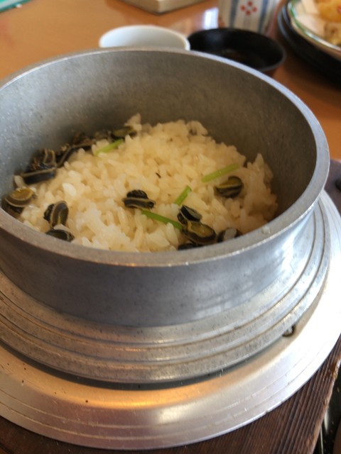 べべ貝の釜飯付き刺身定食 By しぇりたん よふきや 一畑口 割烹 小料理 食べログ べべ貝の釜飯付き刺身定食 By しぇりたん よふきや 一畑口 割烹 小料理 食べログ