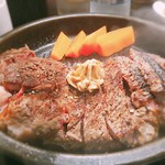 いきなりステーキ - ワイルドステーキ450㌘@\1998