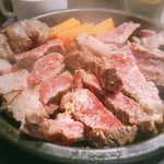 いきなりステーキ - ワイルドステーキ450㌘@\1998