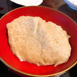 紫仙庵 - 粗挽き蕎麦がき　