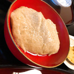 紫仙庵 - 粗挽き蕎麦がき　