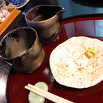 紫仙庵 - 蕎麦汁＆薬味