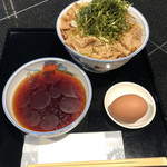 港屋 久留米 - 冷たい肉そば