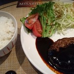 MISASHI - 燻製ハンバーグランチ    1200円