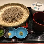 本格手打ちざるそば(茶碗蒸し)