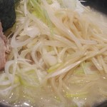 越前らーめん 塩てつ - 塩てつラーメン＋白ねぎ