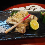 銀寿司 - 鰻の白焼き