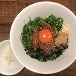 夕日のキラメキ一乗寺 - 台湾まぜそば『直太朗』(並) 〆ご飯付き 750円 