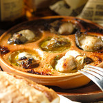 Large Oyster baked in garlic butter