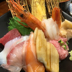 sakanayanodomburiuojou - 海鮮 魚錠丼  980円(税別)(2019.05.現在)